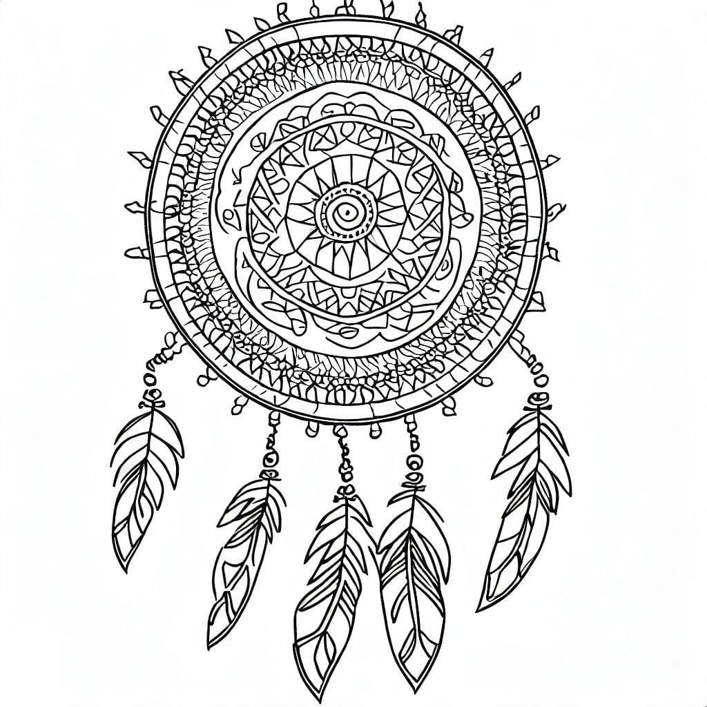 Mandalas Attrape rêves 31